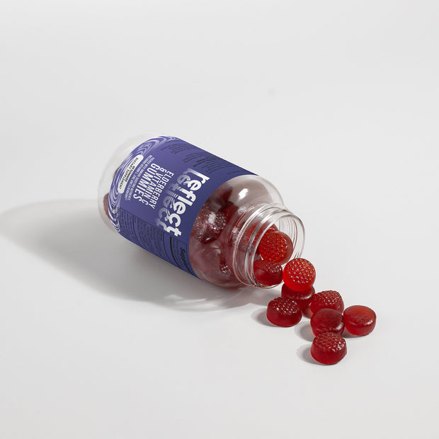 Immune Boosting Elderberry Gummies with Zinc and Vitamin C